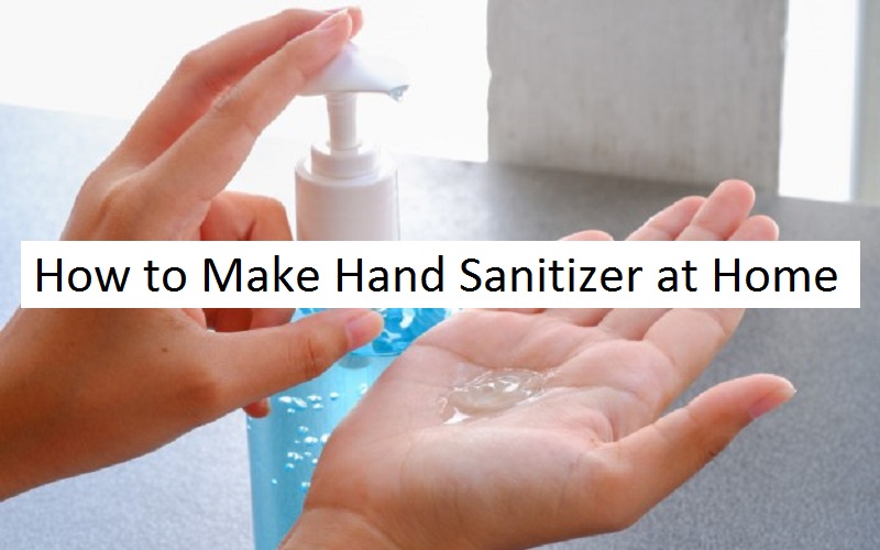 hand sanitizer recipe